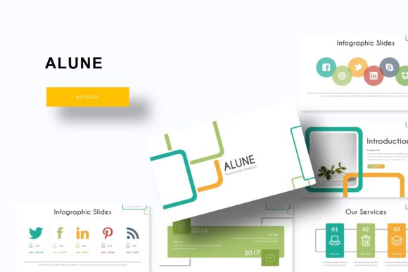 Alune Google Slide Template: A Versatile Design Asset
