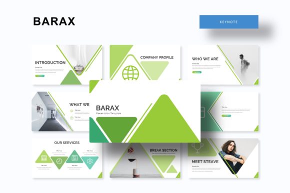 Barax Keynote Template: A Designer's Toolkit for 150+ Polished Slides