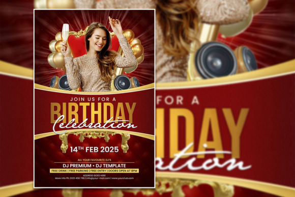 Design Stunning Invitations with a Modern Birthday Party Template