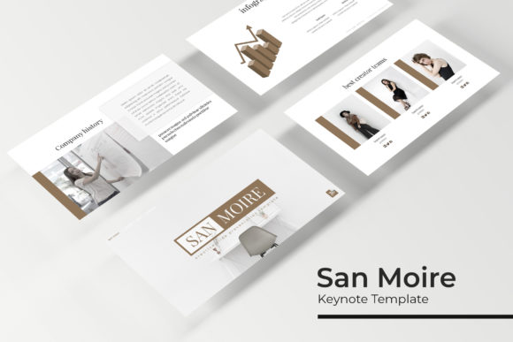 San Moire Keynote Template: A Visual System for Presentations