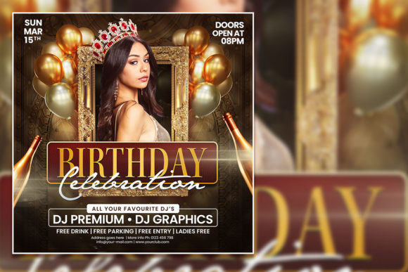 Timeless Celebrations: Vintage Style Birthday Social Media Posts