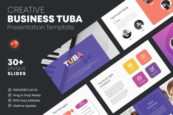 Tuba: A Modern Presentation Template for Clean, Professional Slides