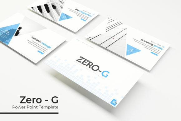 Zero-G Power Point Template: A Launchpad for Modern Presentations